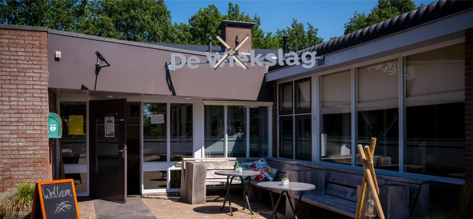 Foto van de wiekslag